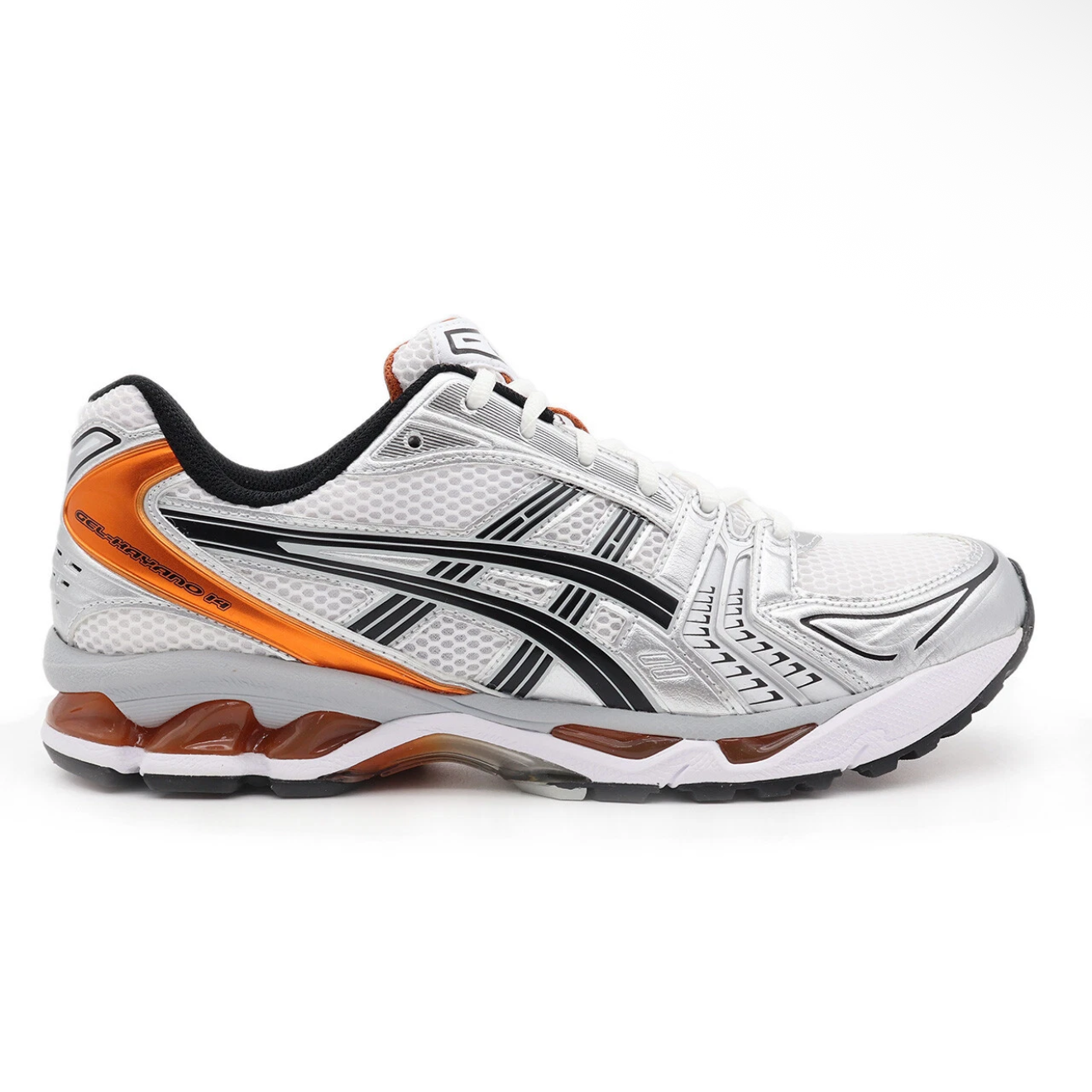 ASICS Kayano 14 White Piquant Orange